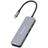 Verbatim Adapter Hub USB-C - 2xHDMI/     3xUSB-A/SD/microSD/USB-C aluminiowy/aluminum 32151