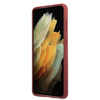 Etui Mercedes Silicone Line na Samsung Galaxy S21+ - czerwone