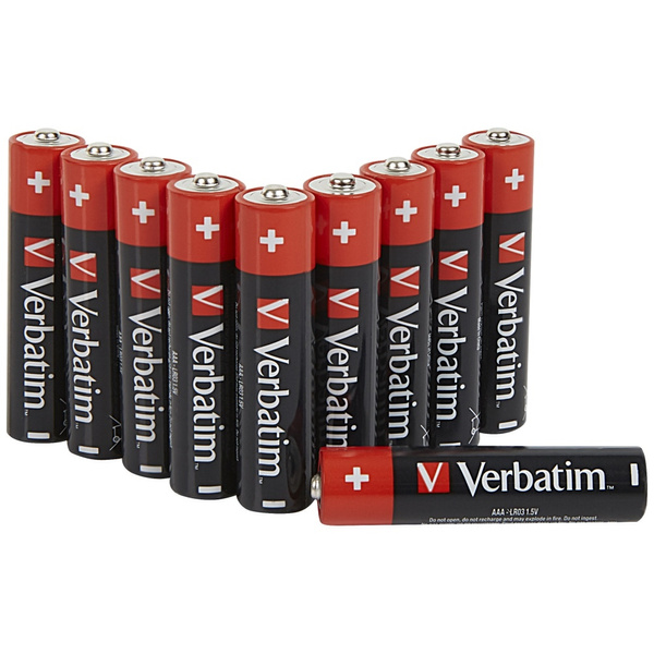Verbatim Bateria alkaliczna AAA LR0310szt 49874
