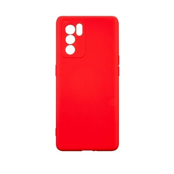 Beline Etui Silicone Oppo Reno 6 Pro 5G czerwony /red