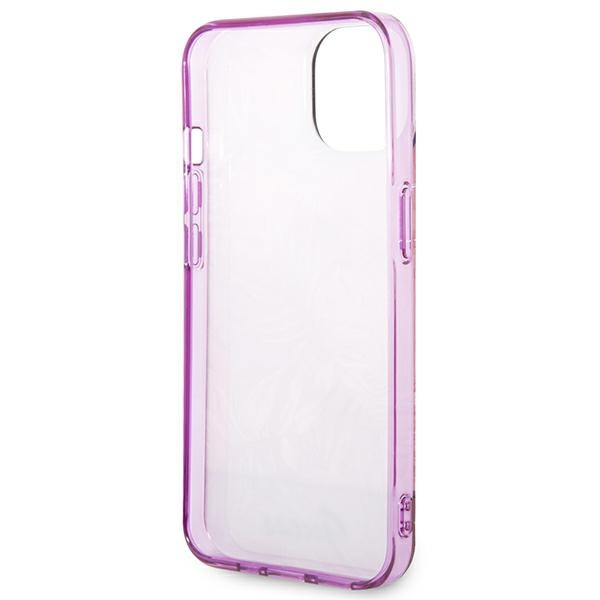 Guess GUHCP14MHGJGHP iPhone 14 Plus / 15 Plus 6.7" różowy/pink hardcase Jungle Collection