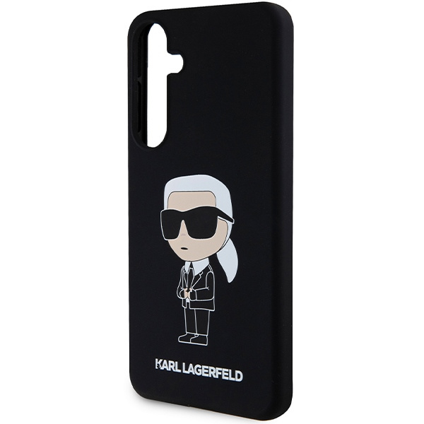 KARL LAGERFELD KLHCS24MSNIKBCK S24+ S926 HARDCASE CZARNY/BLACK SILICONE IKONIK