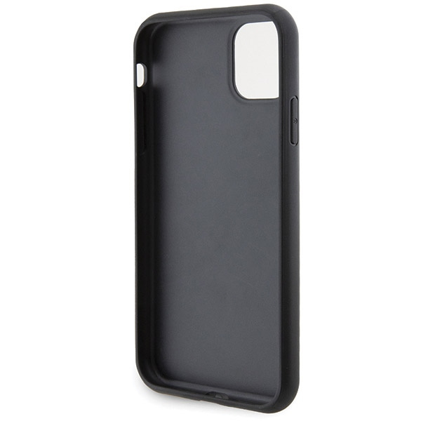 Etui Karl Lagerfeld Quilted K Pattern na iPhone 11 / Xr - czarne
