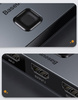 Baseus bidirectional switch splitter switcher HDMI - 2x HDMI 4K / 30 Hz gray (CAHUB-BC0G)