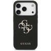 Etui Guess Grained Big 4G & Classic Logo do iPhone 17 Pro czarny