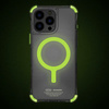 Skinarma etui Saido iPhone 16 Pro Max     6.9" Magnetic Charging zielony/green (niteglow)