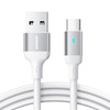 Joyroom kabel USB - USB C 3A do szybkiego ładowania i transferu danych A10 Series 3 m biały (S-UC027A10)