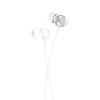 FONENG słuchawki przewodowe T59 JACK 3.5MM z mikrofonem 1.2M Biały