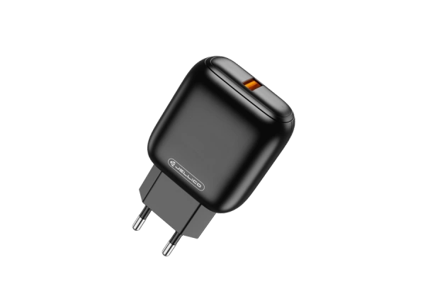 JELLICO ładowarka sieciowa C32 18W 1xUSB QC3.0 Czarny