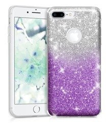 CASE ETUI GLITTER FIOLETOWY HUAWEI HONOR PLAY