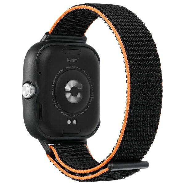Beline pasek Redmi Watch 4                czarno-pomarańczowy/blak-orange
