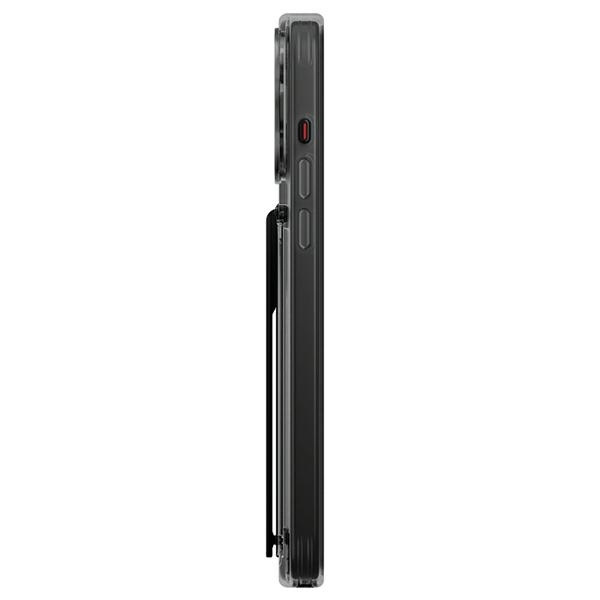 UNIQ etui Heldro Mount with Stand iPhone 15 Pro 6.1" dymny/vapour smoke