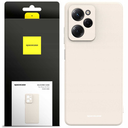 Spacecase Etui Silicone Case Poco X5 Pro 5G bone