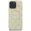 Guess GUHMP16XPSAPSMED iPhone 16 Pro Max6.9" złoty/gold hardcase Saffiano Peony Classic Logo MagSafe