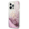 Guess GUHCP13XLG4GPI iPhone 13 Pro Max6,7" różowy/pink hardcase 4G Big Liquid Glitter