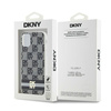 DKNY DKHMN61HCPTSK iPhone 11 / Xr6.1" czarny/black hardcase IML Checkered Mono Pattern & Printed Stripes MagSafe