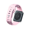 3MK Silicone Watch Strap Powder Pink dla Apple Watch 42/44/45/49 mm