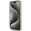Guess GUHCP15SPS4DGPD iPhone 15 / 14 / 13 6.1" złoty/gold hardcase Leather 4G Metal Logo Strass