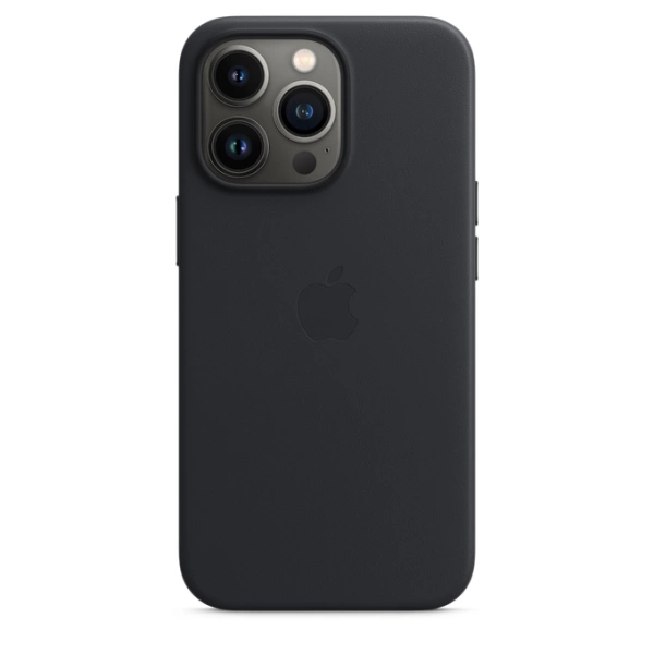 APPLE LEATHER CASE MM1H3ZM/A IPHONE 13 PRO MIDNIGHT OPEN PACKAGE