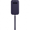 APPLE LEATHER SLEEVE MK0D3ZM/A CASE IPHONE 12 PRO MAX DEEP VIOLET OPEN PACKAGE