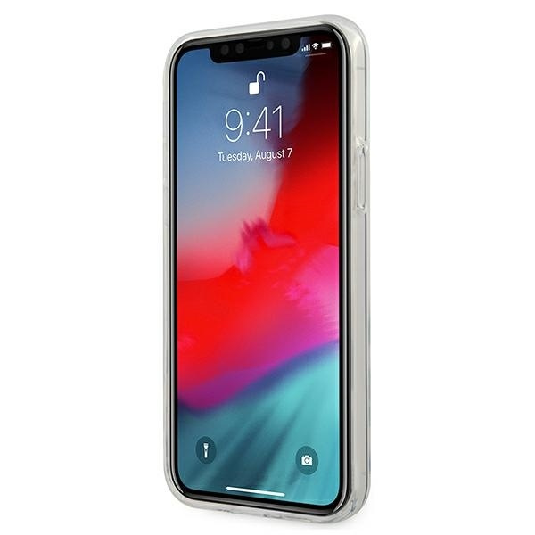 Guess GUHCP12MPCU4GGPI iPhone 12/12 Pro6,1" różowy/pink hardcase 4G Gradient