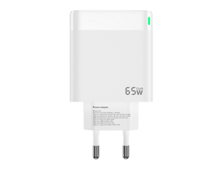 JELLICO ładowarka sieciowa C79 GaN PD 65W 2xUSB-C + 1xUSB QC3.0 Biały