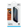 UNIQ Optix Matte iPhone 16 Plus / 15      Plus / 14 Pro Max 6.7" matowe szkło hartowane z aplikatorem