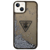 Guess GUHCP14SLFCTPK iPhone 14 / 15 / 13 6.1" czarny/black hardcase Liquid Glitter Palm Collection