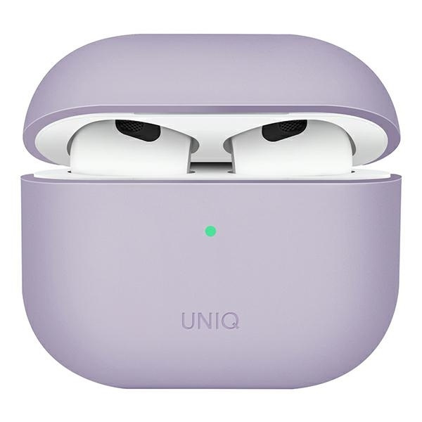 UNIQ etui Lino AirPods 3 gen. Silicone lawendowy/lavender