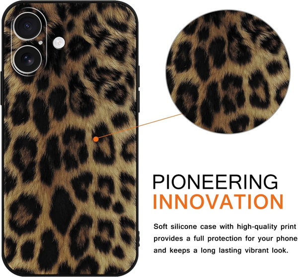 Etui Pnakqil iPhone 17 Pro, Lampart 