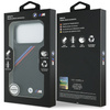 Etui BMW M Tricolor Metal Logo MagSafe   do iPhone 17 Pro czarny