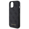 Zestaw Guess GUBPM5P15S4GEMGK iPhone15 6.1" hardcase + Powerbank 5000mAh MagSafe czarny/black 4G Metal Logo
