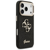 Etui Guess Fixed Glitter Big 4G Metal    Frame do iPhone 17 Pro czarny