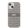 DKNY DKHMP15SHRHSEE iPhone 15 / 14 / 136.1" beżowy/beige hardcase IML Mono & Stripe MagSafe