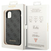 Guess GUHCN61G4GG iPhone 11 6,1" / Xrszary/grey hard case 4G Collection