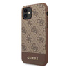 Guess GUHCN61G4GLBR iPhone 11 / Xr 6,1"brązowy/brown hard case 4G Stripe Collection