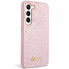 Guess GUHCS24SHGGSHP S24 S921różowy/pink hardcase Glitter Script