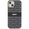 DKNY DKHMP15MHRHSEK iPhone 15 Plus /14 Plus 6.7" czarny/black hardcase IML Mono & Stripe MagSafe