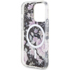 Guess GUHMP14LHCFWSK iPhone 14 Pro 6.1"czarny/black hardcase Flower MagSafe