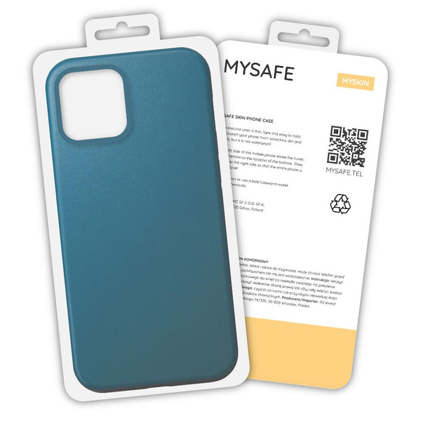 MYSAFE ETUI SKIN IPHONE 12 PRO MAX NIEBIESKI PUDEŁKO