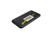 DIESEL MOULDED CASE EMBROIDERY IPHONE X/XS BLACK/YELLOW