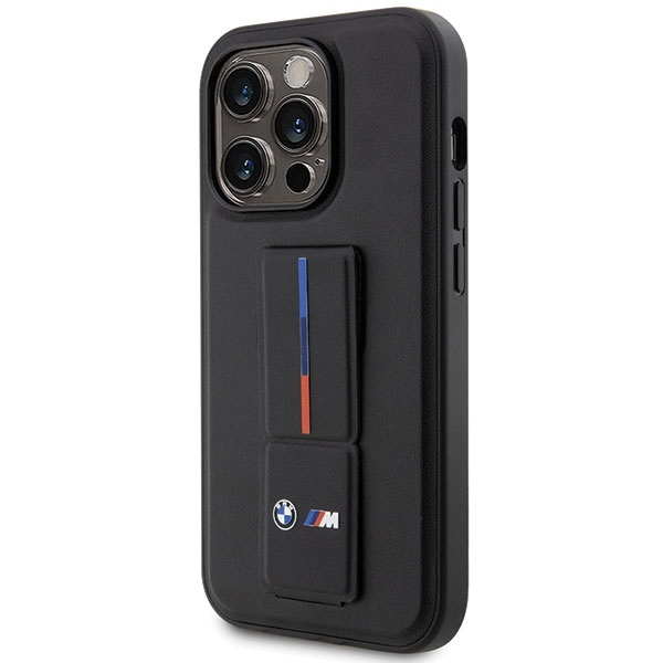 Case BMW BMHCP14L22GSLK iPhone 14 Pro 6.1" black/black hardcase Grip Hot Stamp