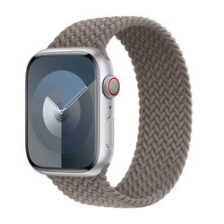 Apple Opaska APPLE WATCH BRAIDED SOLO LOOP 44/45/46/49MM SIZE 4 CLAY ORYGINALNA PLOMBA