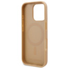 Karl Lagerfeld KLHMP16LPKHPORPE iPhone 16 Pro 6.3" hardcase beżowy/beige Leather Monogram Metal Logo MagSafe