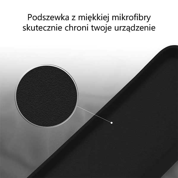 Mercury Silicone Samsung A03s A037 czarny/black