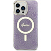 Guess GUHMP14XH4STU iPhone 14 Pro Max6.7" purpurowy/purple hardcase 4G MagSafe