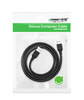 Ugreen cable USB 2.0 cable (male) - USB 2.0 (male) 2 m black (US128 10311)