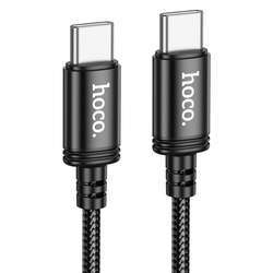 Kabel USB C do USB C Hoco PD 3A 60W 3 m X91 czarny