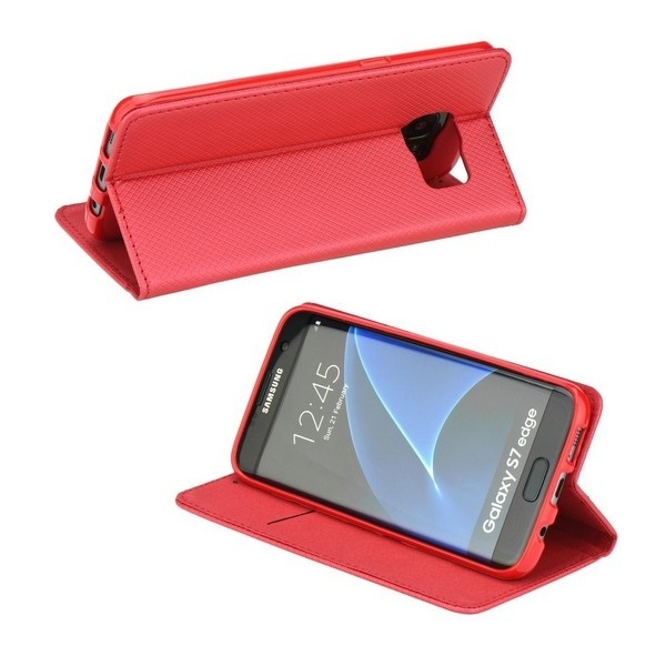 Etui Smart Magnet Samsung M22 M225 czerwony/red