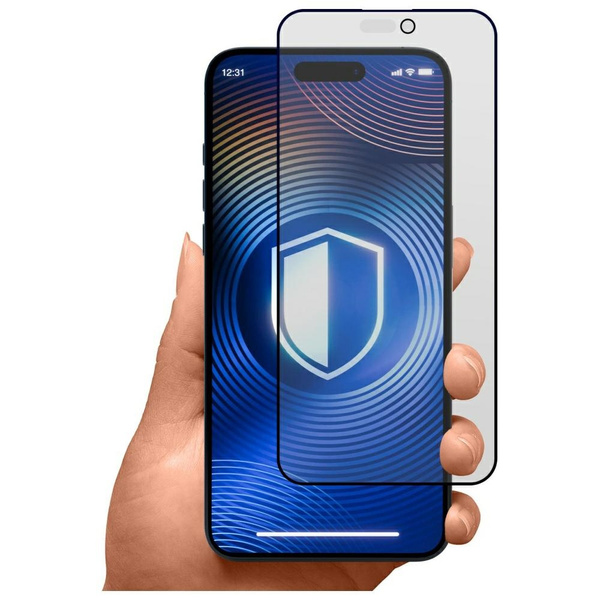 Szkło prywatyzujące 3MK HardGlass Matt   Max Privacy do Apple iPhone 17 Pro Max